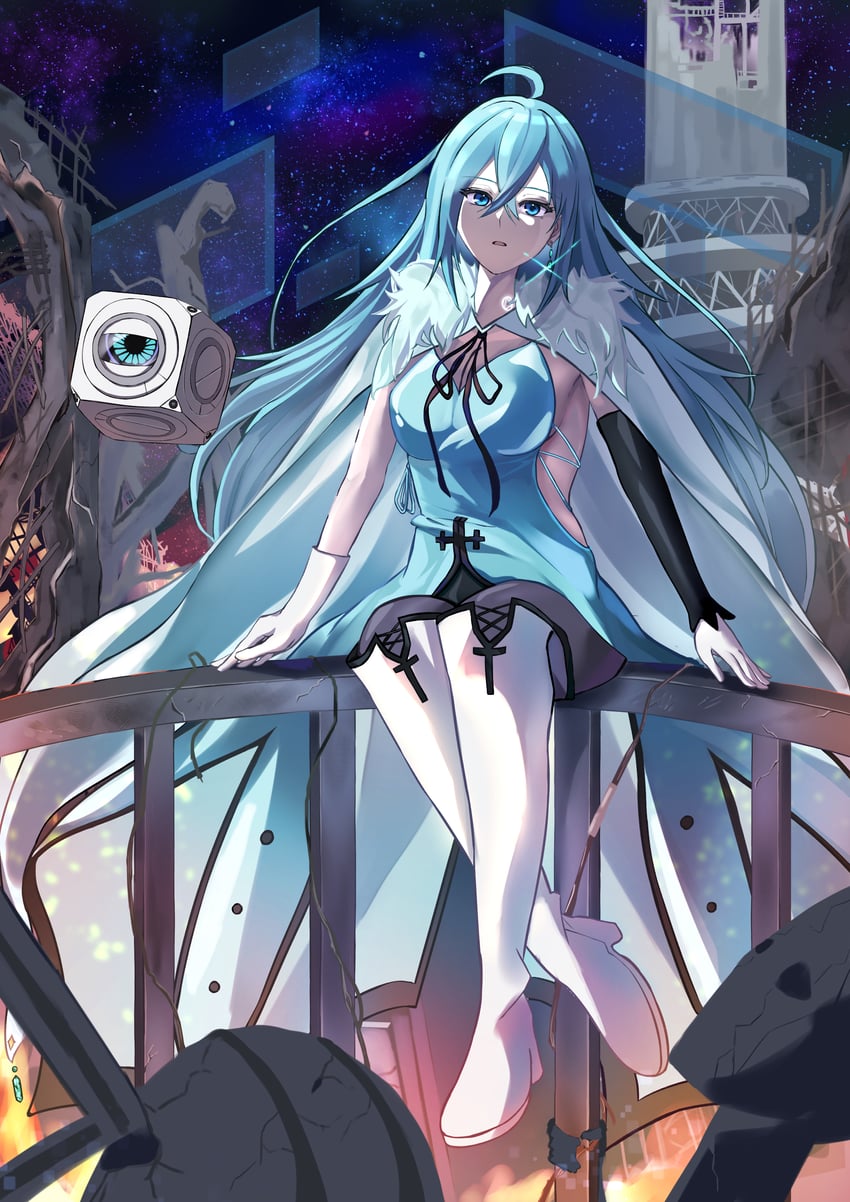 vivy and matsumoto (vivy: fluorite eye's song) drawn by yuutera10