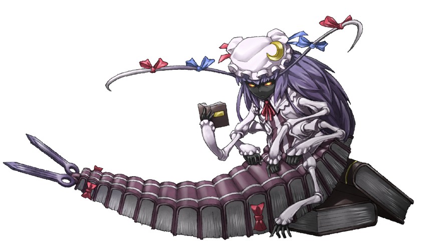 patchouli knowledge (touhou and 1 more) drawn by mazeran