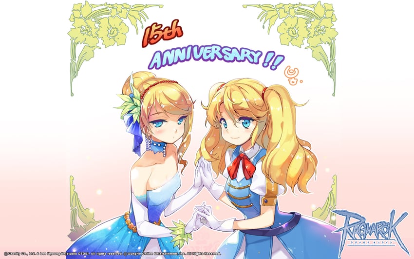 spica nerius and skia nerius (ragnarok online) drawn by bongbong_(gravity)