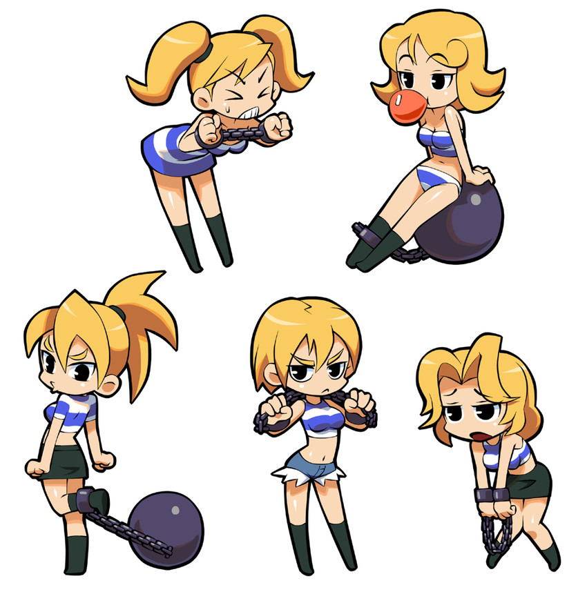 hooligan sisters (mighty and 1 more) drawn by yabe_makoto