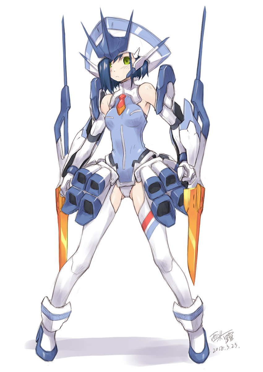 ichigo and delphinium (darling in the franxx) drawn by simelu