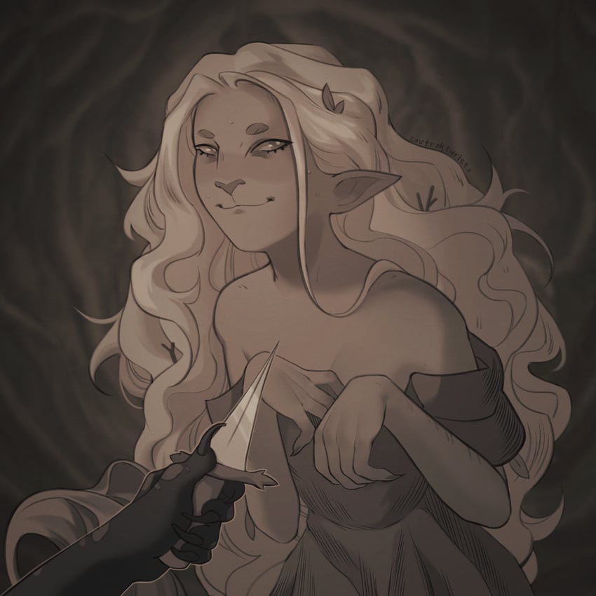 princess, the hero, and the witch (slay the princess) drawn by zavtrakturista