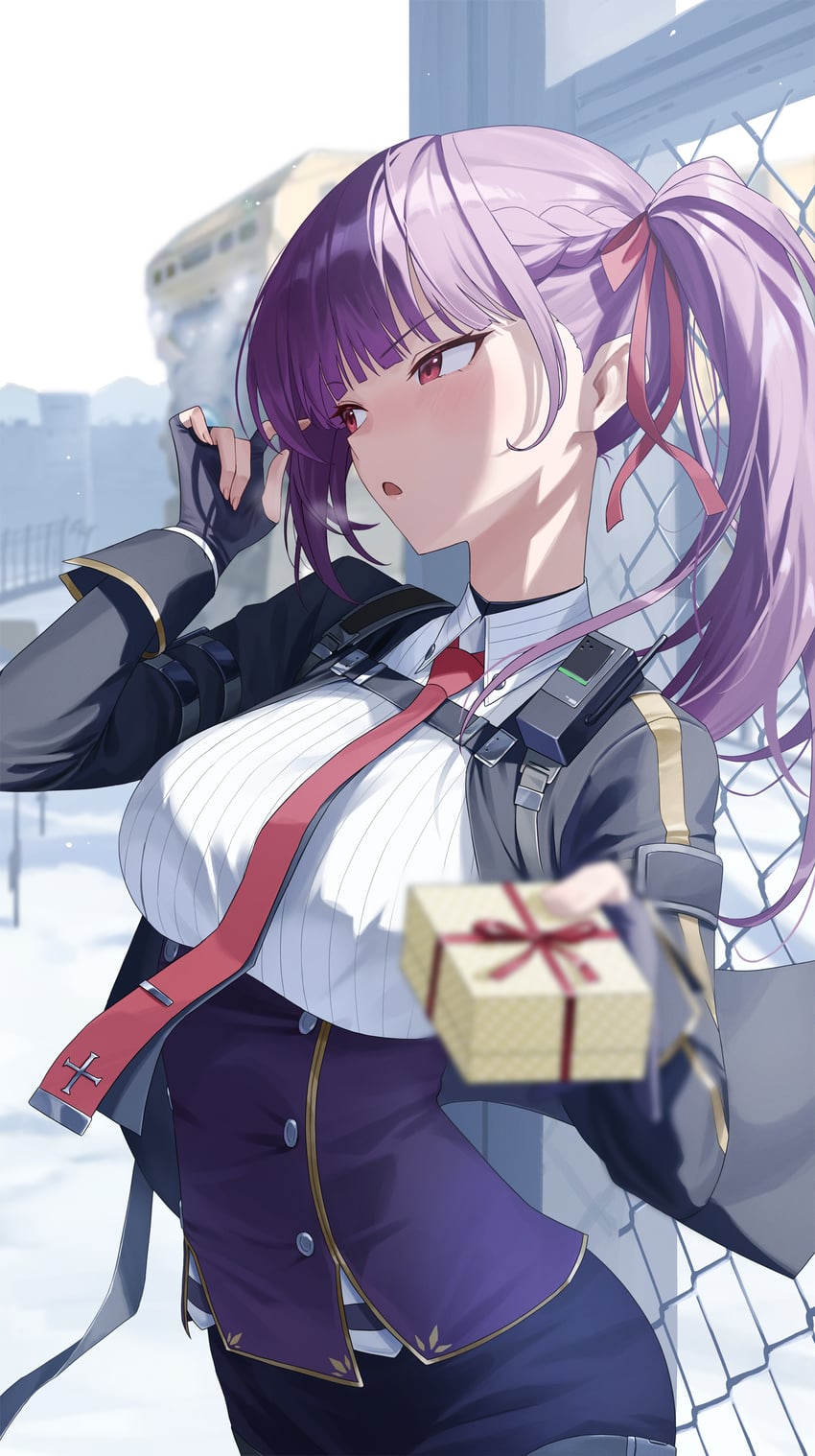 wa2000 and makiatto (girls' frontline and 1 more) drawn by nasol