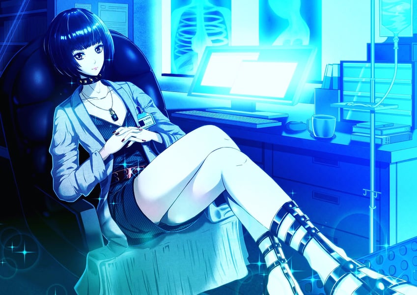 takemi tae (persona and 1 more) drawn by hasuli_cos