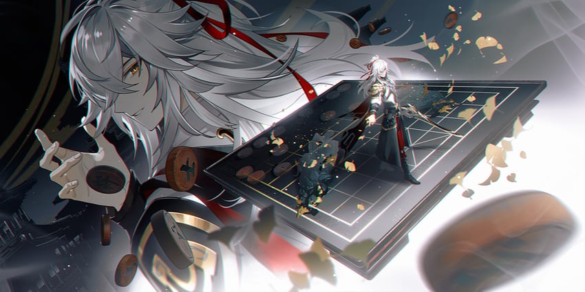 jing yuan (honkai and 1 more) drawn by zuozhan_xing59
