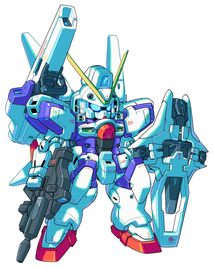 second victory gundam (gundam and 2 more) drawn by haiteku_reibou