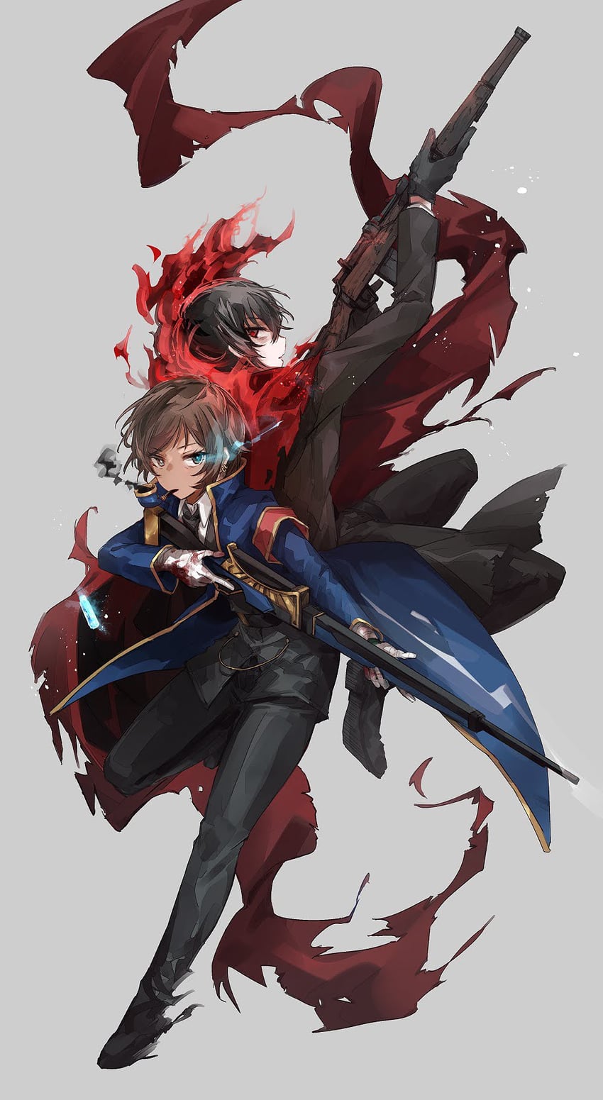 yi sang and outis (project moon and 1 more) drawn by kinugasa0400