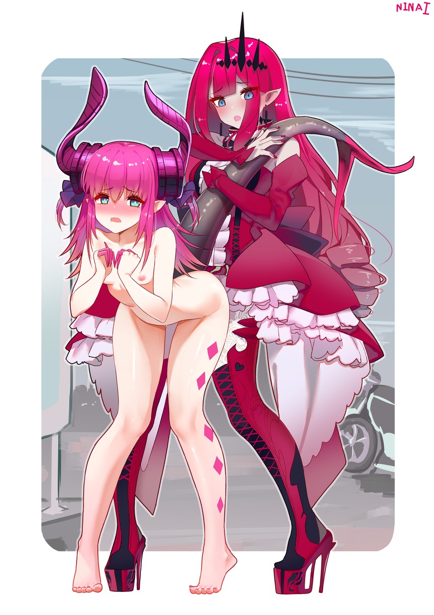 baobhan sith and elizabeth bathory (fate and 1 more) drawn by ninai