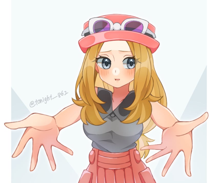 serena (pokemon and 1 more) drawn by rain_(tonight_862)