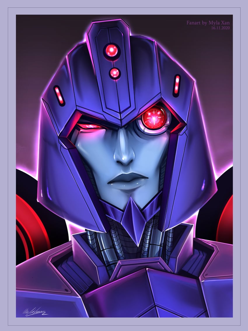 shadow striker (transformers) drawn by myla_xan