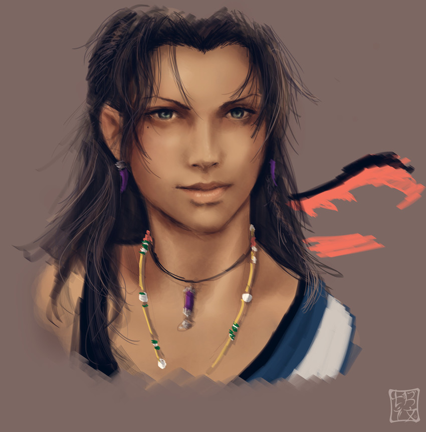oerba yun fang (final fantasy and 1 more) drawn by trixia
