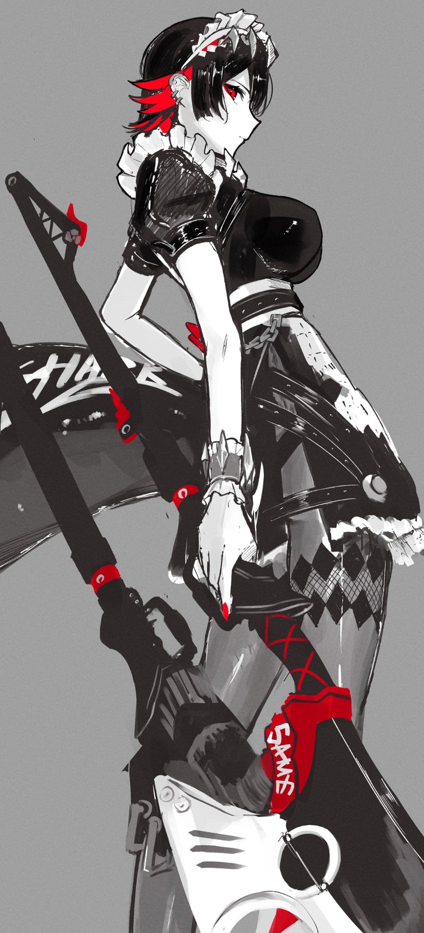 ellen joe (zenless zone zero) drawn by sanshoku_dango_(shukosuko)