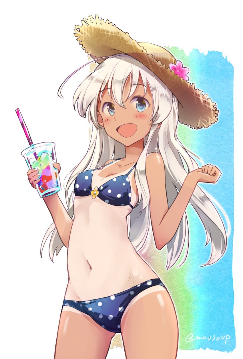 ro-500 (kantai collection) drawn by moupii_(hitsuji_no_ki)