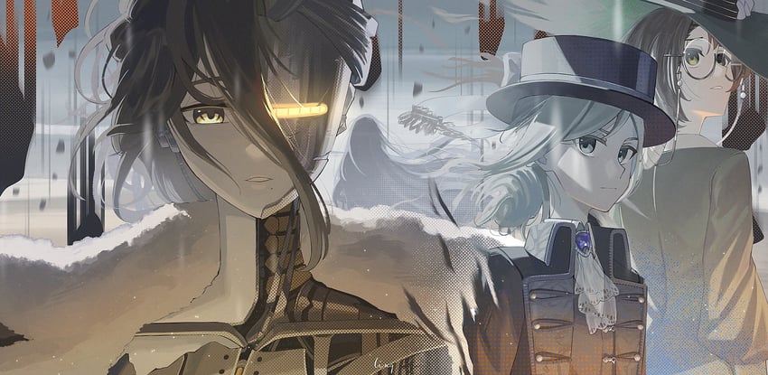 vertin, 37, kakania, and lucy (reverse:1999) drawn by ling_(chaaaaanhikari)