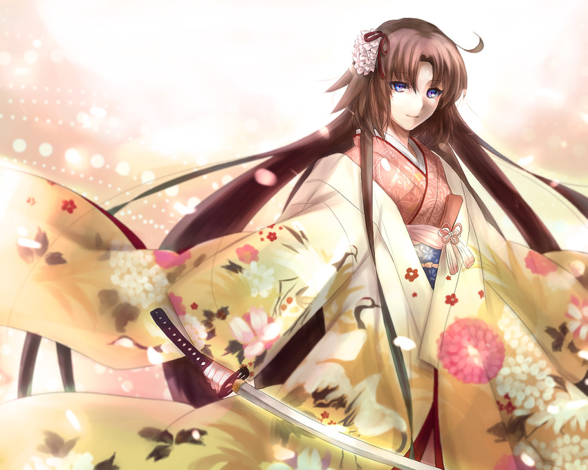 ryougi shiki and void shiki (fate and 2 more) drawn by syezo-aruru