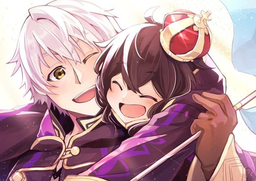 male robin and female morgan (fire emblem and 2 more) drawn by nakabayashi_zun