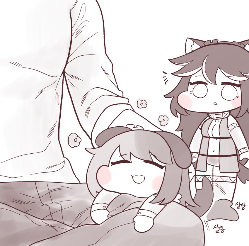 hachiko of castling and fenrir (last origin) drawn by bulga