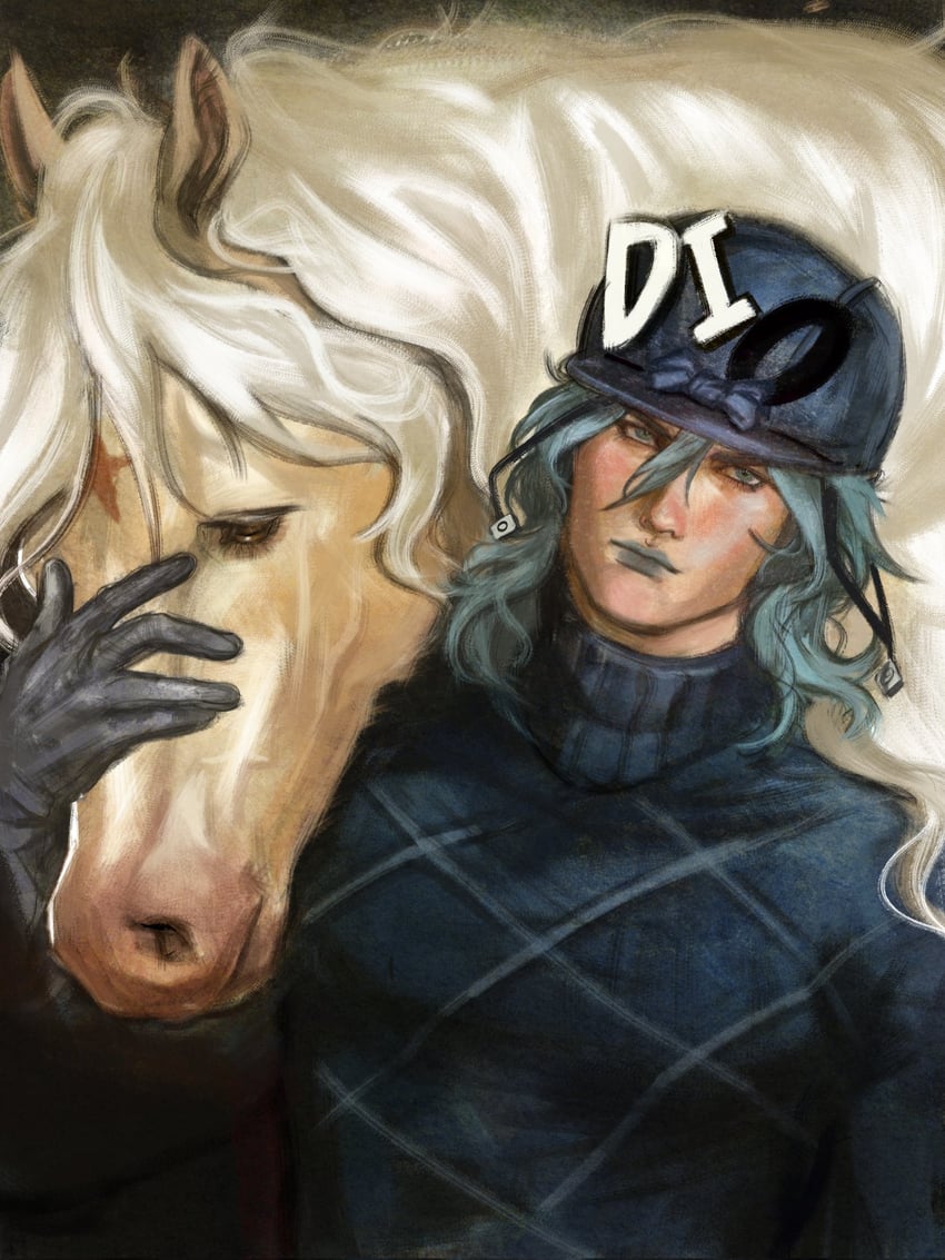 diego brando and silver bullet (jojo no kimyou na bouken and 1 more) drawn by daniimouwry