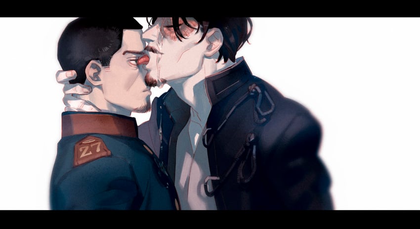 koito otonoshin and tsurumi tokushirou (golden kamuy) drawn by chengongzi123