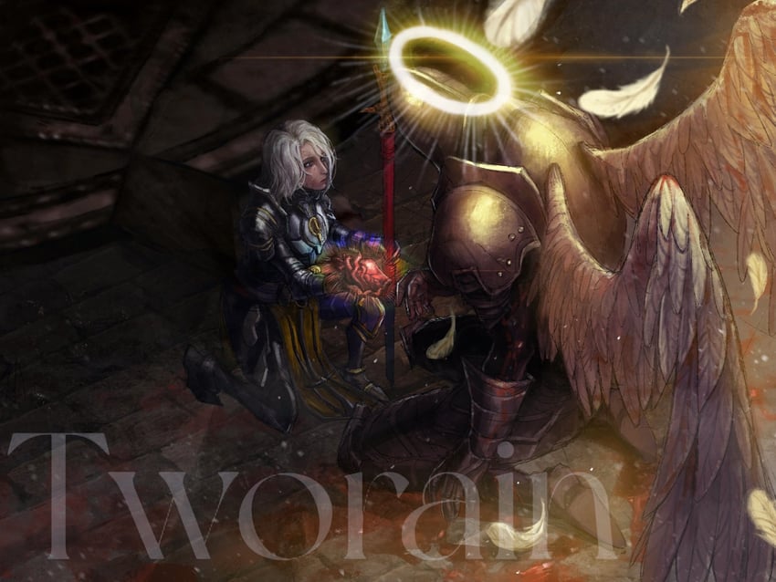 hand of the inheritor (pathfinder: wrath of the righteous) drawn by tworain_w