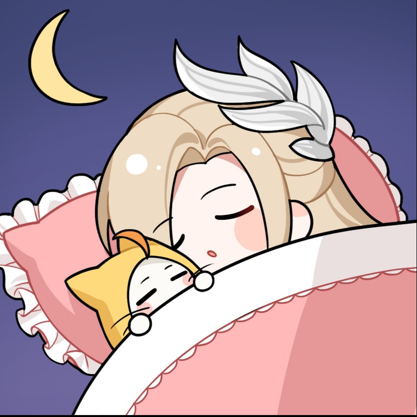 nikki, momo, and fairytale swan (nikki and 1 more)
