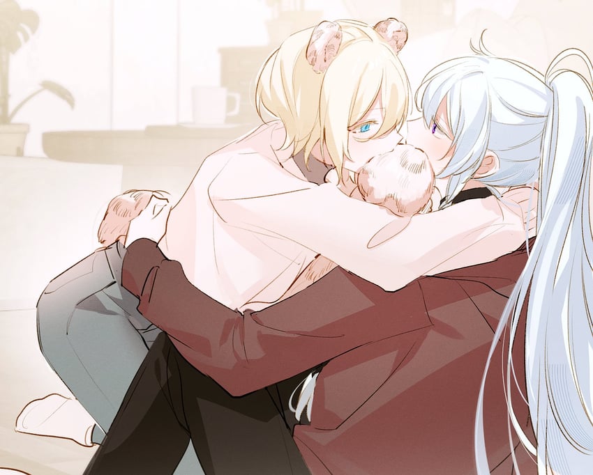 tenshouin eichi and hibiki wataru (ensemble stars!) drawn by eichi_turnr