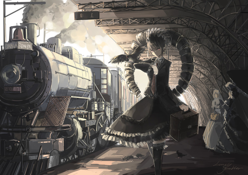 celestia ludenberg (danganronpa and 1 more) drawn by qianqian