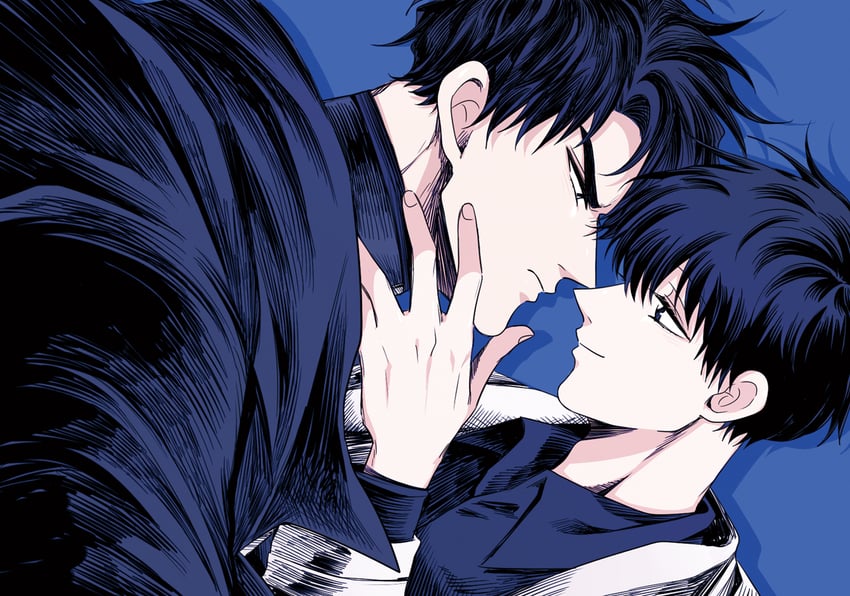 kim dokja and yoo joonghyuk (omniscient reader's viewpoint) drawn by reiquil