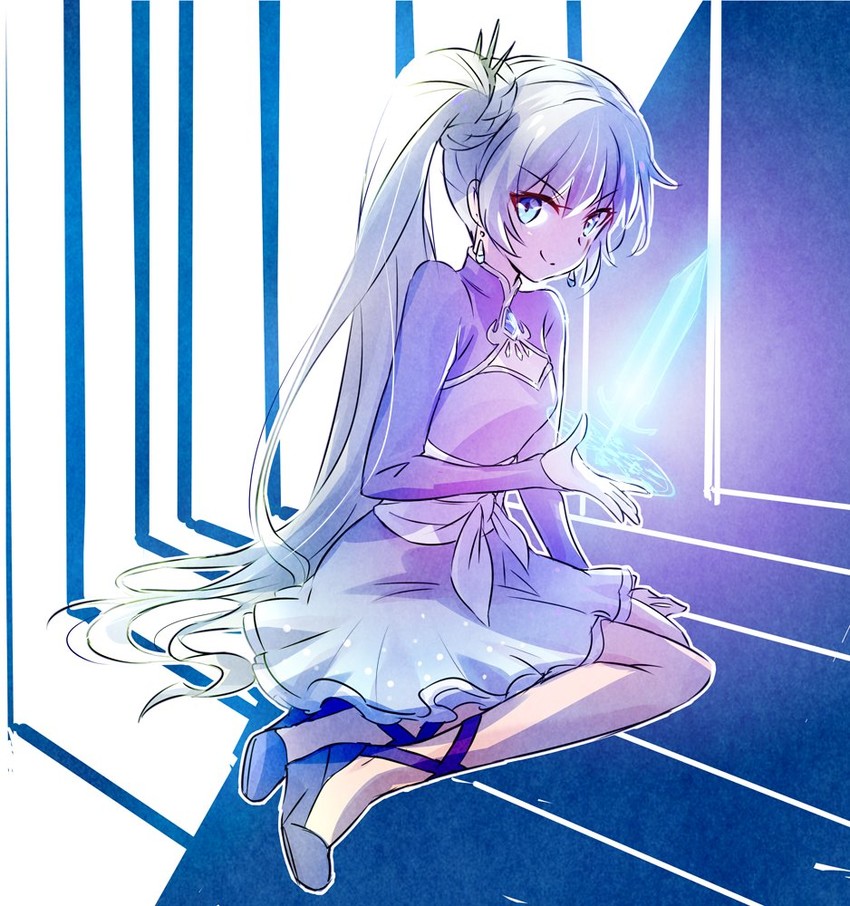 weiss schnee (rwby and 2 more) drawn by iesupa