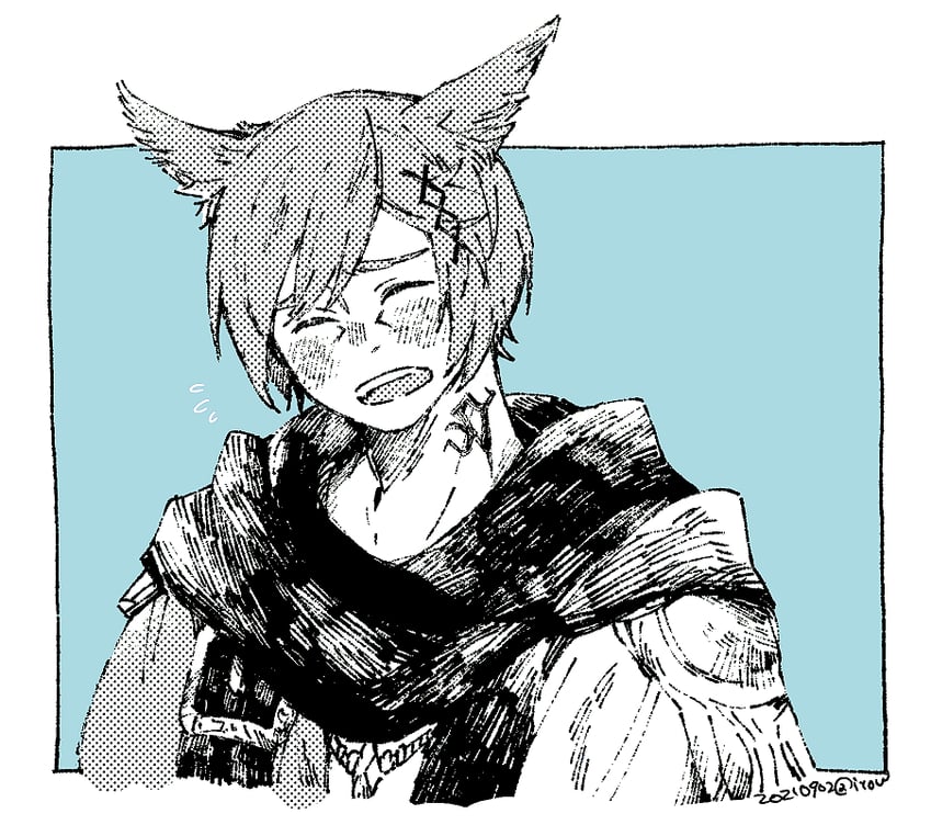 g'raha tia (final fantasy and 1 more) drawn by itowo_(itowc)