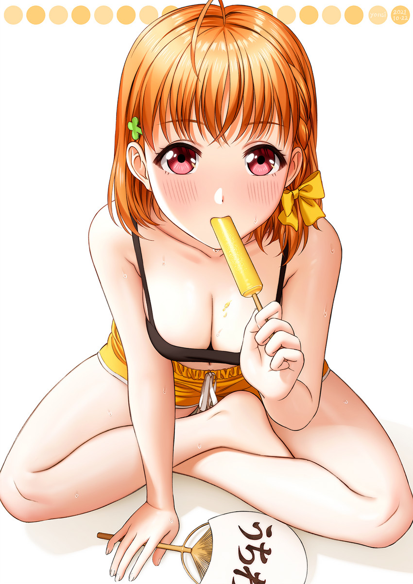 takami chika (love live! and 1 more) drawn by yonsi