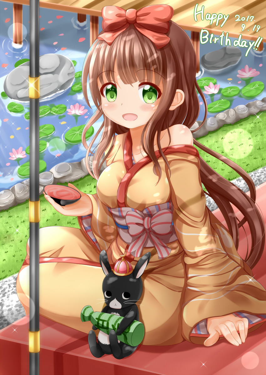 ujimatsu chiya and anko (gochuumon wa usagi desu ka?) drawn by xenon_(for_achieve)
