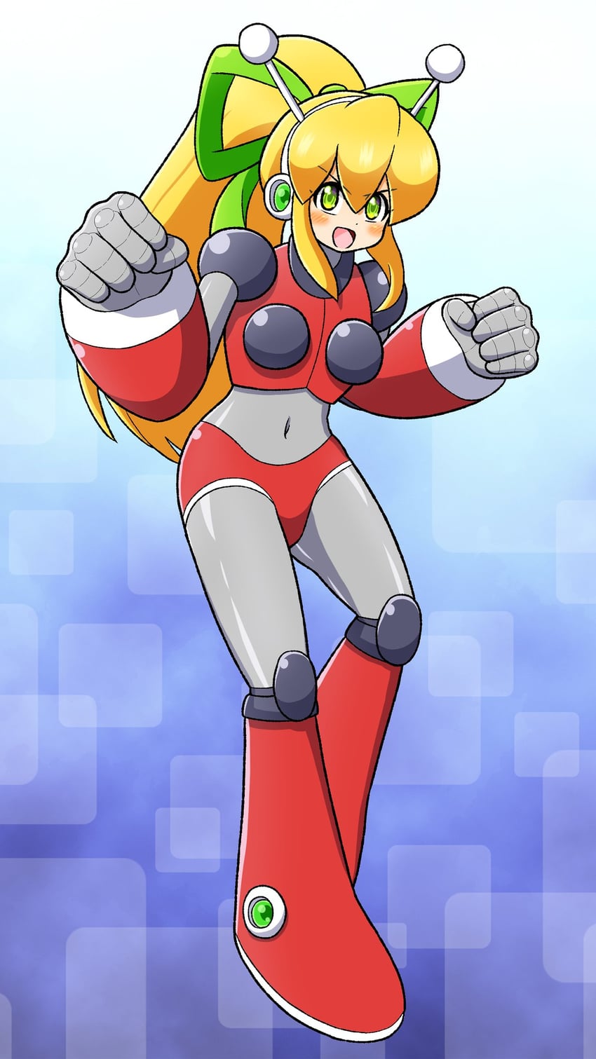 roll and hyper roll (mega man and 1 more) drawn by taru_ta_ru