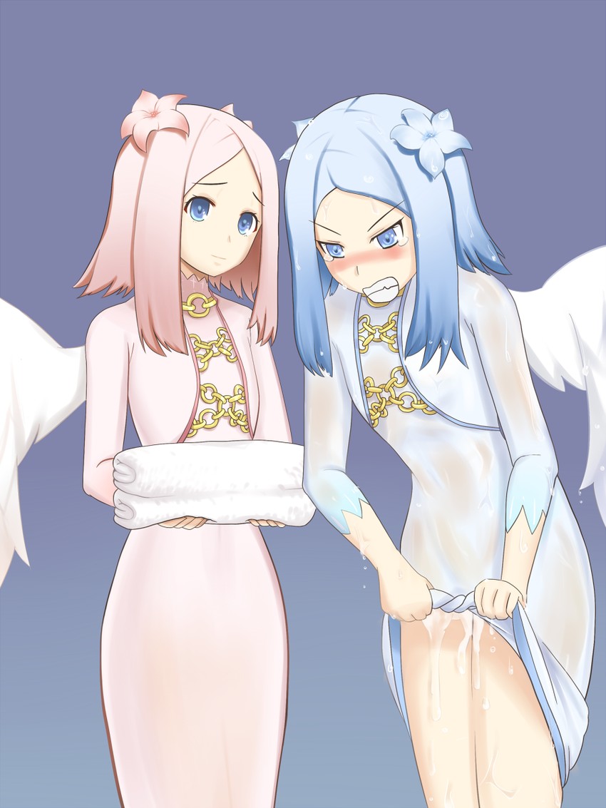 harvestasya vista and harvestasya xp (ar tonelico and 1 more) drawn by battlegaregga