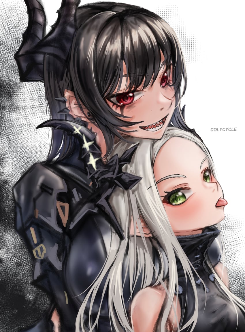 leviathan and behemoth (goddess of victory: nikke) drawn by colycycle