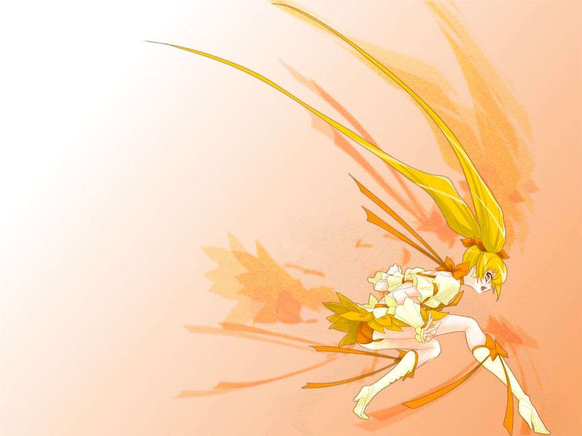 myoudouin itsuki and cure sunshine (precure and 1 more) drawn by agahat