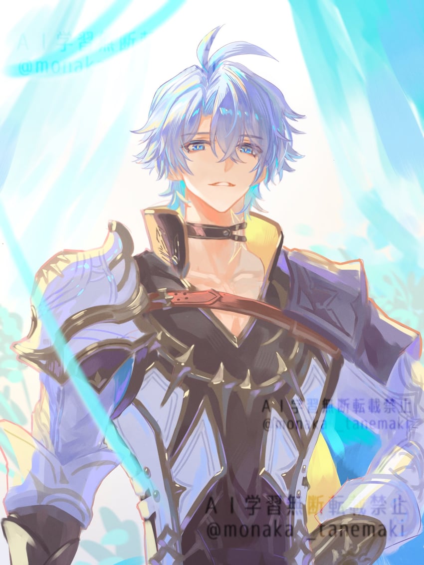 phainon (honkai and 1 more) drawn by tanemaki_monaka