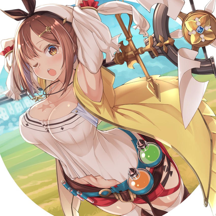 reisalin stout (atelier and 2 more) drawn by baakurou