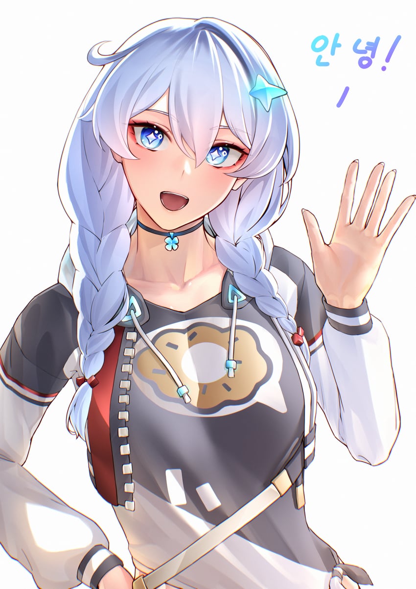 kiana kaslana (honkai and 1 more) drawn by pyeong_il