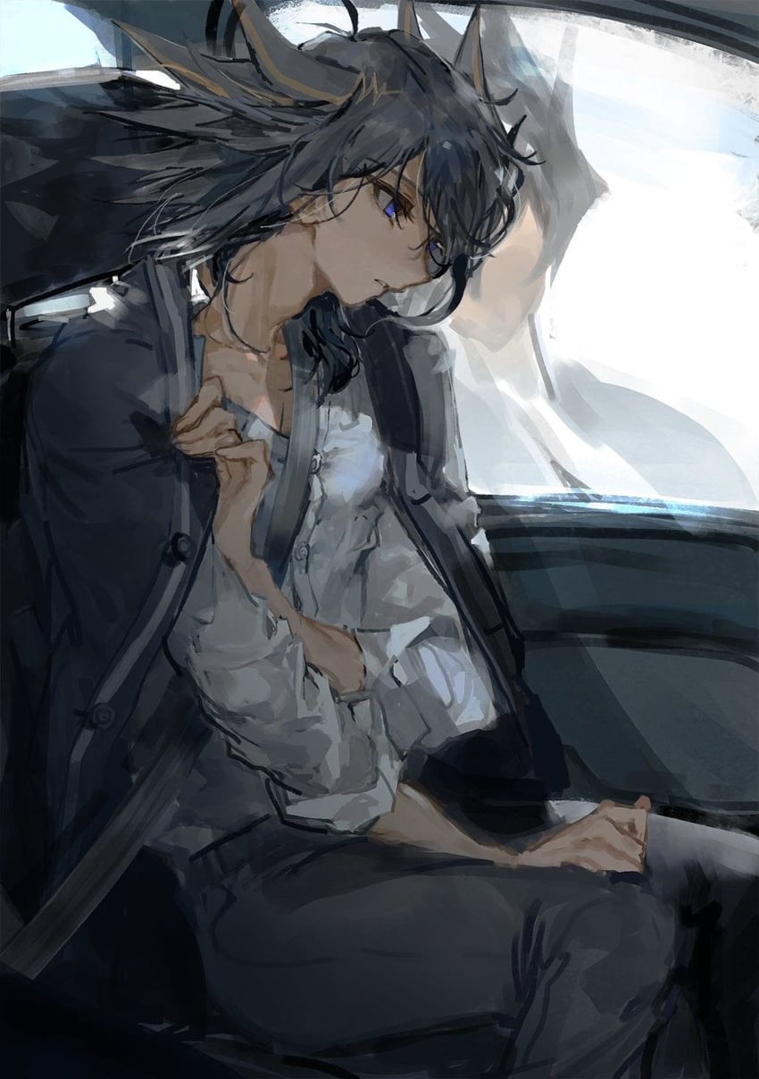 fudo yusei (yu-gi-oh! and 1 more) drawn by momentcorefly