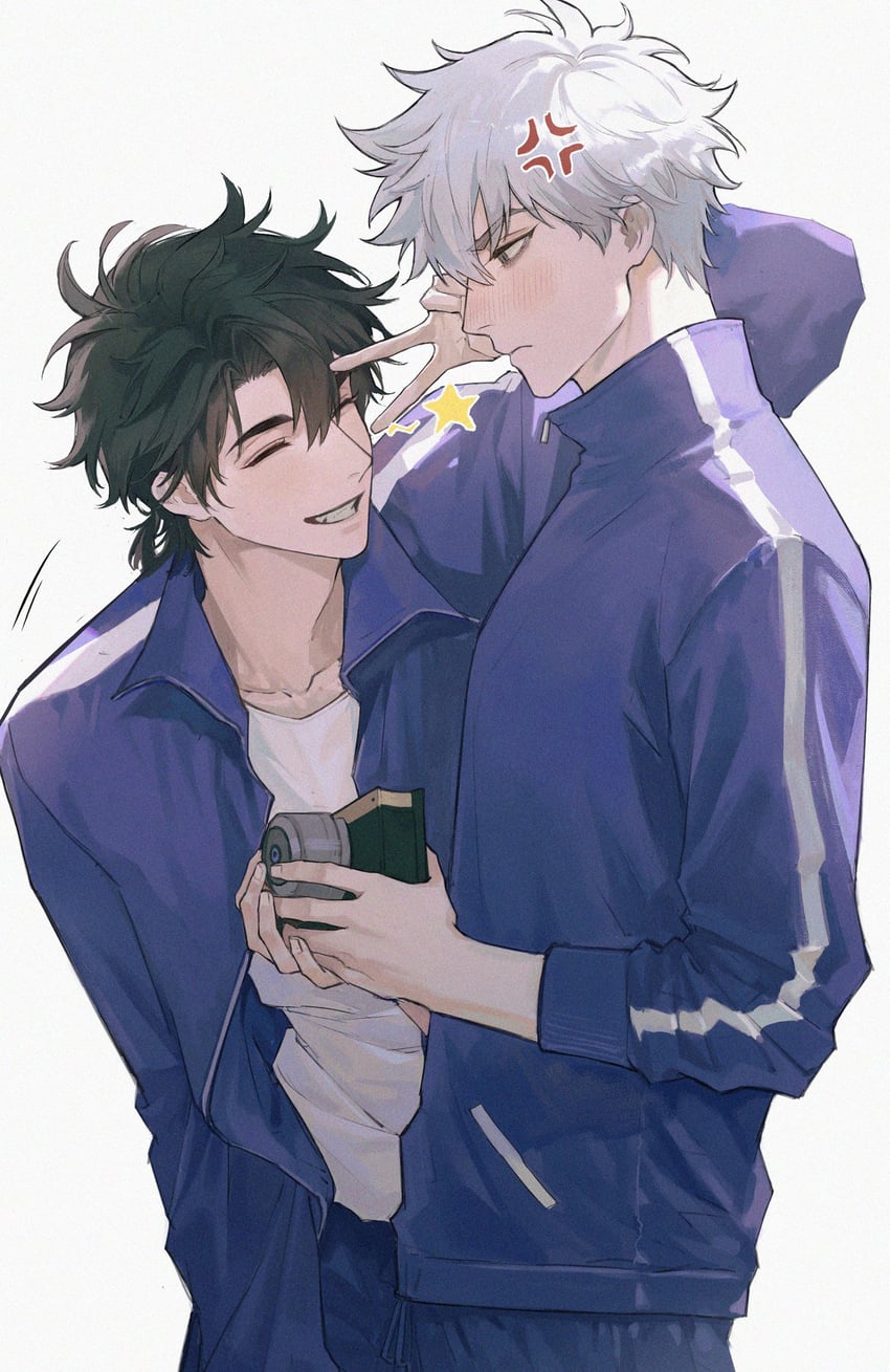 cheng xiaoshi and lu guang (shiguang dailiren) drawn by nino_(nino84391425)