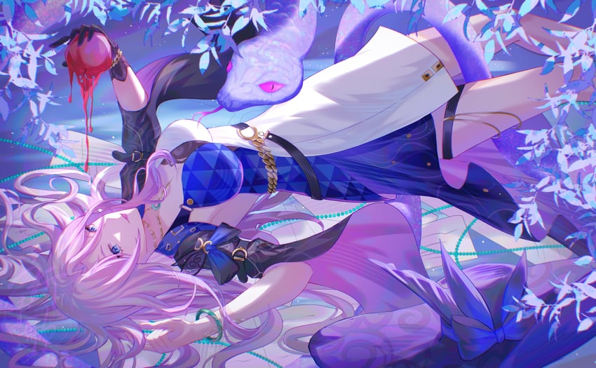 jade (honkai and 1 more) drawn by aqinorz