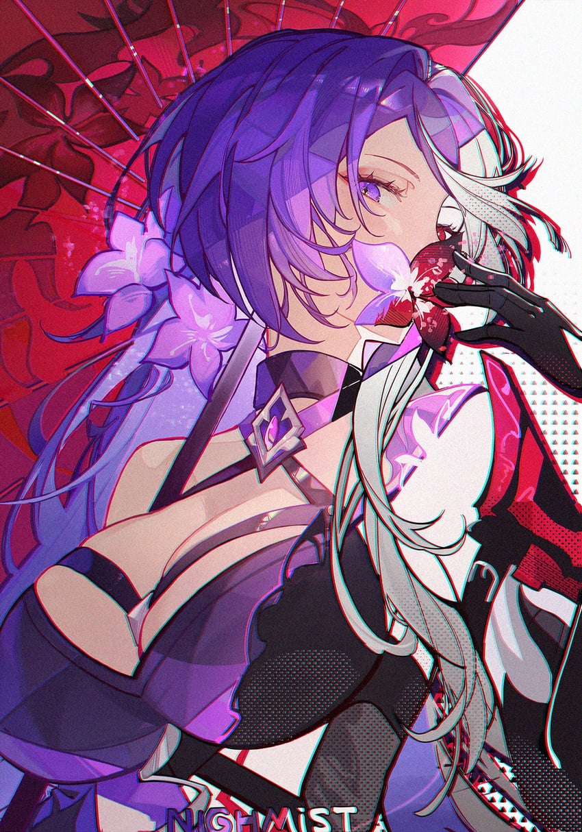 acheron (honkai and 1 more) drawn by wanwu_(nighmist)
