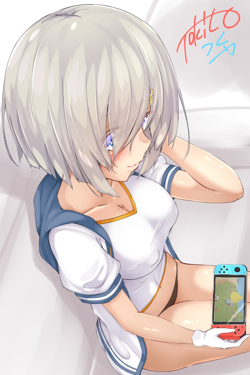hamakaze (kantai collection and 1 more) drawn by tokito_yu