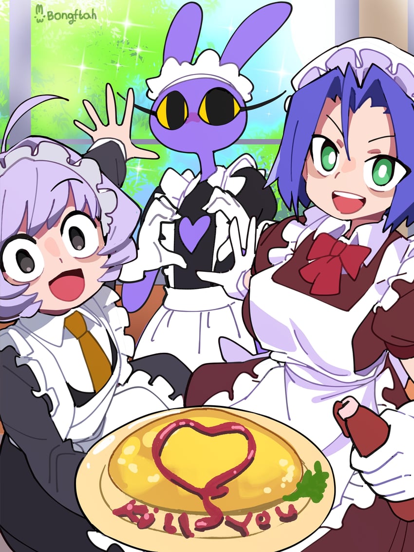 james, jax, and osana najimi (pokemon and 2 more) drawn by bongfill