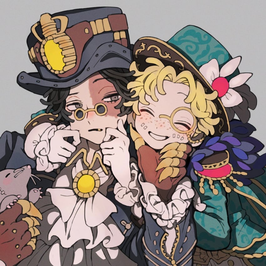 norton campbell and mike morton (identity v) drawn by tsuntenponten