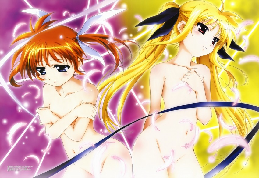 fate testarossa and takamachi nanoha (lyrical nanoha and 2 more)
