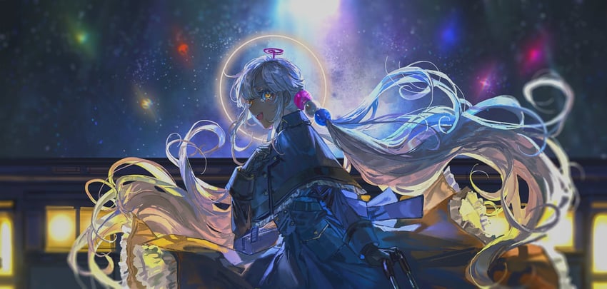 tsukumo sana (hololive and 1 more) drawn by quasarcake