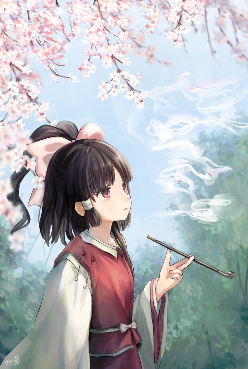 hakurei reimu (touhou and 1 more) drawn by sasami_(shiroi_fuwafuwa)