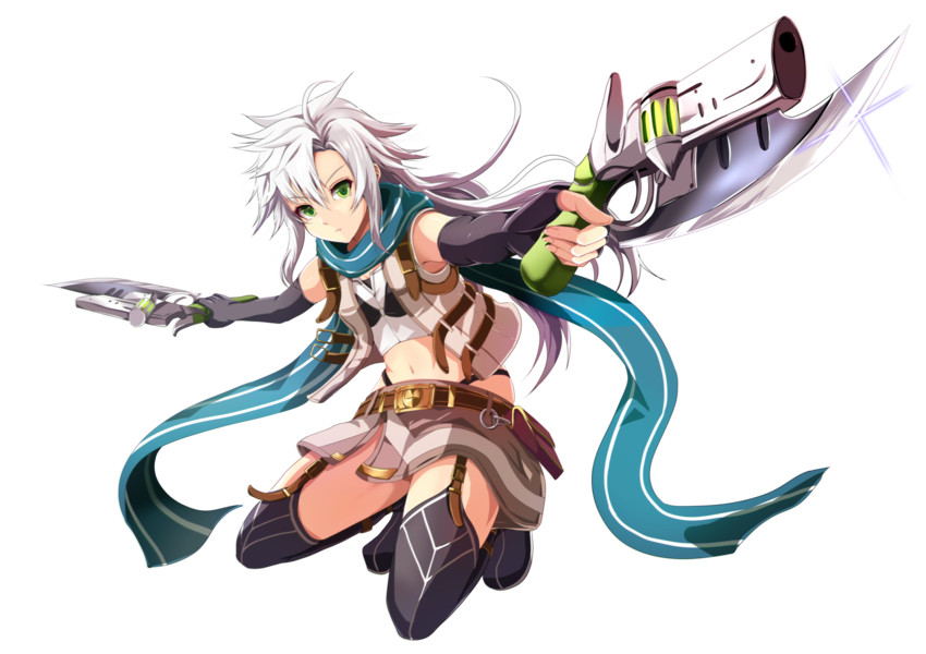 fie claussell (eiyuu densetsu and 2 more) drawn by kanzaki_kureha